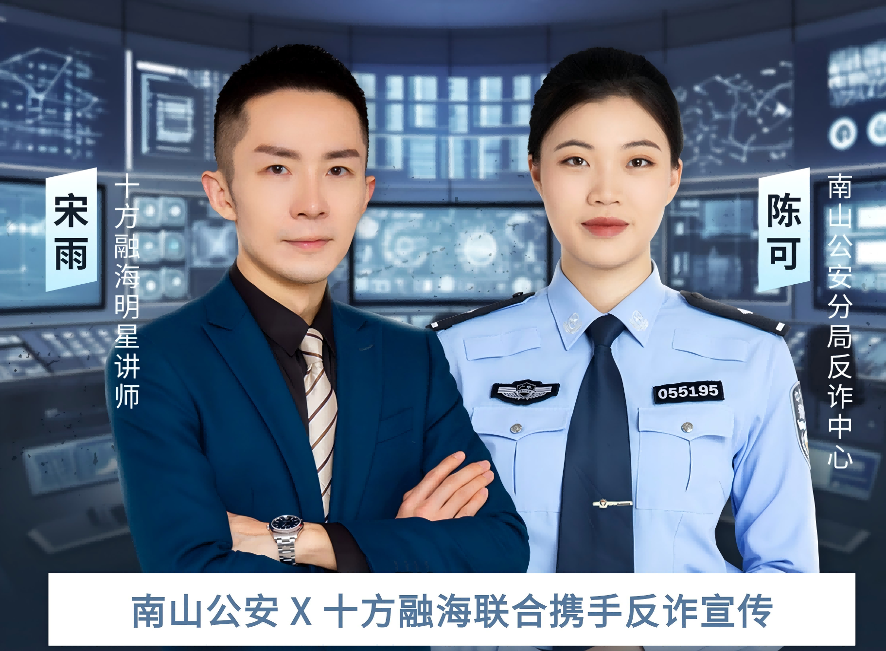 上千人围观，，，，，，全民反诈行动中 | 南猴子安 X 海洋之神8590结合携手反诈宣传！新闻配图